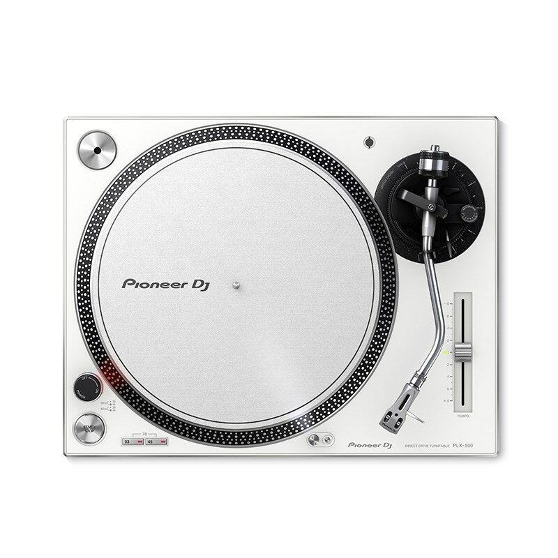 あす楽 Pioneer DJ PLX-500-W ターンテーブル 【今ならレコードクリニカプレゼント】【 Miniature Collection プレゼント 】 DJ機器 ターンテーブル