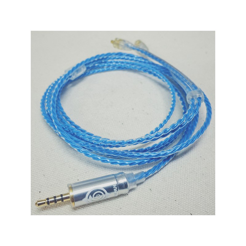WAGNUS. BLUE MOON 3.5mm single end SHURE MMCX type　【受注生産品】 レコーディング ヘッドフォン・イヤフォン