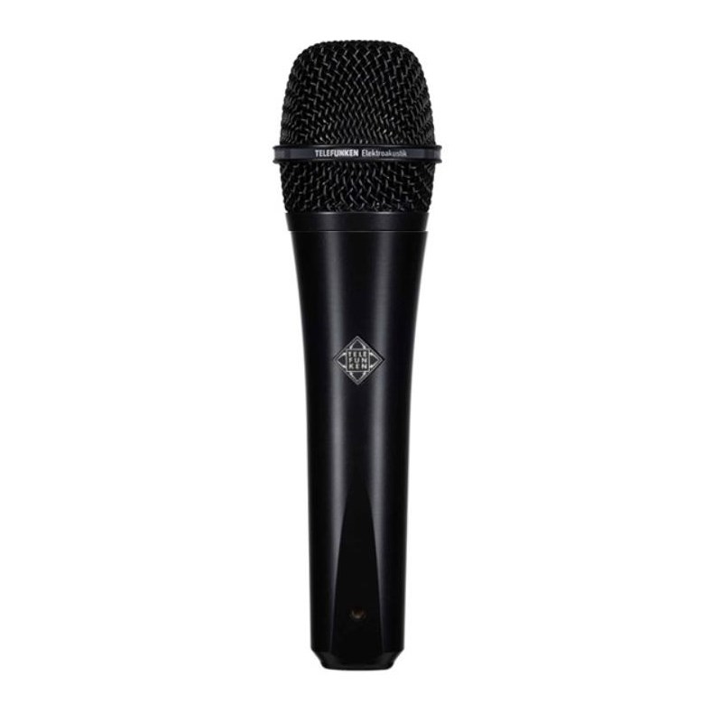 楽器種別：新品TELEFUNKEN/新品 商品一覧＞＞レコーディング【20，000円〜40，000円】 商品一覧＞＞マイク/ダイナミックマイク/TELEFUNKEN 商品一覧＞＞1998年開店 渋谷発・国内最大級DJ機器専門店です！TELEFUNKEN 【テレフンケンDynamic Microphine Sale！】M80 Custom Shop【ボディ：スタンダード / グリル：ブラック】 (M80 Black)(ダイナミックハンドヘルドマイク)(テレフンケン) レコーディング マイク商品説明★単一指向性でワイドなダイナミックレンジ及び周波数特性を誇るダイナミック・マイクロフォンM80はダイナミックマイクでありながらコンデンサーマイク並のパフォーマンスを兼ね備えた非常に優秀なマイクです。単一指向性でワイドなダイナミックレンジ及び周波数特性を誇ります。ダイアフラムの音色はオープンでワイド、ミックスの中でも埋もれることなく存在感のある音が期待できます。M80の最大の特徴は新設計ローマスボイスコイル及び超薄型マイラーダイアフラムとAMI/TAB-Funkenwerk社製のカスタム出力トランスにあります。この新設計のダイアフラムは今までの『重い』ダイアフラムとボイスコイルで失っていた『音色』を変化させることなく高効率で電気信号に変換する事ができ、またAMI/TAB-Funkenwerk社製の出力トランスは古き良きアナログオーディオの独特の暖かみのありながらプレゼンスのある音を出してくれます。低域の近接効果も程よくコントロールされておりボーカルはもちろんの事、ドラムやベースなどの録音にも非常に優秀なマイクとなっています。※マイクホルダーのネジ受け部の内径は5/8インチサイズです。ネジ径変換アダプタは付属しません。■スペック◎Type: Dynamic◎Polar Pattern: Supercardioid◎Frequency Range: 50 Hz - 18 kHz， ±3 dB◎Capsule: 25mm Dynamic Moving Coil◎Transformer: TELEFUNKEN Elektroakustik T80◎Sensitivity: 1.54 mV/Pa， ±1 dB◎Output Impedance: 325 Ω◎Maximum SPL (for 1% THD): 135 dB◎Dimensions/Size: 184 mm L x 48 mm Dia◎Weight: 430 g◎付属品 :M80：マイククリップ及び専用ケースイケベカテゴリ_レコーディング_マイク_ダイナミックマイク_TELEFUNKEN_新品 SW_TELEFUNKEN_新品 JAN:4562218730248 登録日:2019/04/24 マイク ダイナミックマイク