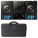 楽器種別：新品デジタルDJ/Pioneer DJ 商品一覧＞＞デジタルDJ【85，000円〜165，000円】 商品一覧＞＞1998年開店 渋谷発・国内最大級DJ機器専門店です！Pioneer DJ DDJ-800 + キャリングケース SET 【ご購入特典 / DJアプリ紹介マンガ「マンガで学べる！rekodbox」プレゼント！】【無償ダウンロード版rekordbox対応】 DJ機器 DJコントローラー商品説明---★今なら当店でDDJ-800をお求めのお客様にはもれなくDJアプリ紹介マンガ「マンガで学べる！rekordbox」をプレゼント！台数限定のキャンペーンとなっておりますので、この機会をお見逃しなく！★---★演奏性の高い本格的な操作インターフェイスを可搬性に優れた筐体に凝縮した rekordbox専用コントローラーDDJ-800とキャリングケースを組み合わせた持ち運びに便利なDJセット★【セット内容】・コントローラー PioneerDJ DDJ-800・キャリングケース MAGMA CTRL-CASE XXL PLUS II●DJコントローラーDDJ-800はDJアプリrekordboxを自在に操作できる専用DJコントローラーです。Pioneer DJ社製DJプレーヤーおよびDJミキサーと同じ操作感のインターフェイスをコンパクトボディに凝縮し、高い演奏感と可搬性を両立しました。各ジョグホイールの中央に高精細液晶ディスプレイを搭載し、再生時間や波形などの必要な情報を手元で把握できます。また、演奏中の楽曲と関連性の高い楽曲を素早く見つけることができる「RELATED TRACKS」も使いやすく進化し、今まで以上にスムースで柔軟性の高いDJプレイができるようになりました。本体は2ch使用となっており、コンパクトで持ち運びも行いやすいボディとなっています。・小型軽量化により高い可搬性を実現DDJ-1000と比較し、体積比約78%、質量約1.3kg減の小型軽量化を実現し、様々な場所に手軽に持ち運ぶことができるようになりました。・より素早く的確な演奏を実現する COLOR ON JOG DISPLAY各ジョグホイールの中央に高精細液晶ディスプレイを搭載しました。再生時間、BPM、波形などの楽曲情報や、現在再生位置から「HOT CUE」や「LOOP」の設定ポイントまでの距離を小節単位で表示する「CUE SCOPE」など必要な情報を手元で把握でき、ミックスやスクラッチなどの操作をより素早く的確に行うことができます。・クラブスタンダードモデルのレイアウトを継承クラブ常設機として設置されているプロフェッショナルDJ/クラブ向けのマルチプレーヤーCDJ-2000NXS2とDJミキサーDJM-900NXS2のボタンやノブ、フェーダーの配置および操作感を踏襲し、クラブスタンダードモデルと等しい感覚での演奏性を実現しました。・オーディオミキサー機能を搭載し、外部入力音の音量調整が可能rekordboxと接続時には、外部機器の音声入力に対して「TRIM」、「チャンネルフェーダー」、「EQ」、「SOUND COLOR FX」、「BEAT FX」を操作可能なDJミキサーとして機能します。また、rekordboxと非接続時には、DDJ-800単独でも「TRIM」、「チャンネルフェーダー」、「EQ」を操作して音量調整のできるミキサーとして機能します。後々ターンテーブルやCDプレーヤーなどを接続する状況にも対応する拡張性を備えたモデルです。・Feeling adjust負荷調整ができるFEELING ADJUSTにより、好みのJOG負荷調整をすることで思い通りのスクラッチ演奏をすることができます。・Beat FXビートに連動した様々な音の変化を加えることができます。また、BEAT FX部に専用ディスプレイを搭載し、エフェクト名や拍情報などをPC/Macの画面を見ることなく手元で把握し、より素早く確実にFXを使った演奏をすることができます。・Performance PadsHOT CUE、PAD FX、BEAT JUMP、SAMLER、KEYBOARD MODE などの機能を操作できるラバー製の大型パッドを搭載しています。たたく・連打するなどのアクションで楽曲にアレンジを加えられます。【DDJ-800の主な特徴】・対応ソフトウエア：rekordbox（メーカーサイトより無償ダウンロードが可能）・DVS Control：rekordbox (DVS Controlは有償のCore plan以上で対応)・付属品：ACアダプター、電源コード、USBケーブル、保証書、取扱説明書 (クイックスタートガイド)・入力端子：2 PHONO/LINE (RCA)、2 MIC (XLR & 1/4 inch TRS Jack， 1/4 inch TRS Jack)、1 AUX (RCA)・USB：1 USB B端子・出力端子：2 MASTER (XLR， RCA)、1 BOOTH (1/4 inch TRS Jack)、2 HEADPHONE MONITOR (1/4 inch Stereo Phone Jack， 3.5mm Stereo mini-jack)・サイズ：幅632mm、高さ69.7mm、奥行き334.5mm・本体質量：4.7 kg●キャリングケースこちらのDJセットには軽量でコンパクトなDJコントローラー用ハードシェルケース MAGMA CTRL-CASE XXL PLUS II が付属。軽量で剛性の高い Durashock成形EVAシェルが採用され、ディスプレイ、ジョグホイールを保護します。便利なショルダーストラップ付属です。カラー：ブラック重量：1.9kg外寸：74cm x 44cm x 11cm内寸：71.5cm x 41cm x 7cm※ケースの仕様は予告なく変更される場合がございます。■キャリングケースの初期不良についてキャリングケースは製造工程で細かなキズやヘコミ、糸のほつれ、汚れが残る場合がございます。また、バック内クッションのマジックテープに剥がれが生じている場合がございます。これらの点は「商品の仕様」とご容赦願います。「使用上問題」のあるもの、のみ初期不良品とさせて頂きます。---【おすすめポイント】初心者の方から経験者の方まで、本格的な機能と使いやすいレイアウトを元にDJを楽しむことできるおすすめのDJセットです。視認性に優れた高精細液晶ディスプレイ搭載ジョグホイールを採用し、再生時間、BPM、波形などの楽曲情報、HOT CUEポイントなど必要な情報を手元で把握できるため、ミックスやスクラッチなどの操作をより素早く的確に行うことができます。また、こちらのセットはケース付属のため、持ち運びや保管も簡単に行う事ができます。※DJソフトウェアの最新動作環境はメーカーサイトもしくはメーカーサポートにてご確認の上、お求め下さい。※DJソフトウェアをご使用いただくにはインストーラのダウンロード時、およびオーサライズ時におきましてインターネット接続環境が必要です。DJソフトウェアおよびコントローラー本体の仕様・動作環境、および価格は、予告無く変更となる場合があります。※店頭、または通信販売にて売却後、敏速な削除は心掛けておりますが、web上から削除をする際どうしてもタイムラグが発生してしまいます。万が一商品が売切れてしまう場合もございますので予めご了承ください。イケベカテゴリ_DJ機器_デジタルDJ_Pioneer DJ_新品 JAN:4573201241627 登録日:2023/05/17 デジタルDJ PCDJ DJコントローラー パイオニア パイオニアDJ