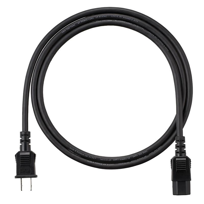 Free The Tone CP-8137AC AC POWER CORD 【12月下旬～1月中旬入荷予定】(フリーザトーン)(電源ケーブル)(2芯)(125V/15A) レコーディング レコーディング周辺機器