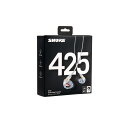 SHURE 【シュア100周年記念プレミアムセール!5/22まで】SE425-CL-A (クリアー)(国内正規品・2年間保証) レコーディング ヘッドフォン・イ...