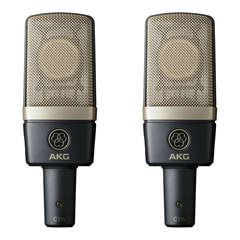 Akg - AKG C314/ST ステレオペア 【国内正規品】（お取り寄せ商品）(アーカーゲー) レコーディング マイク