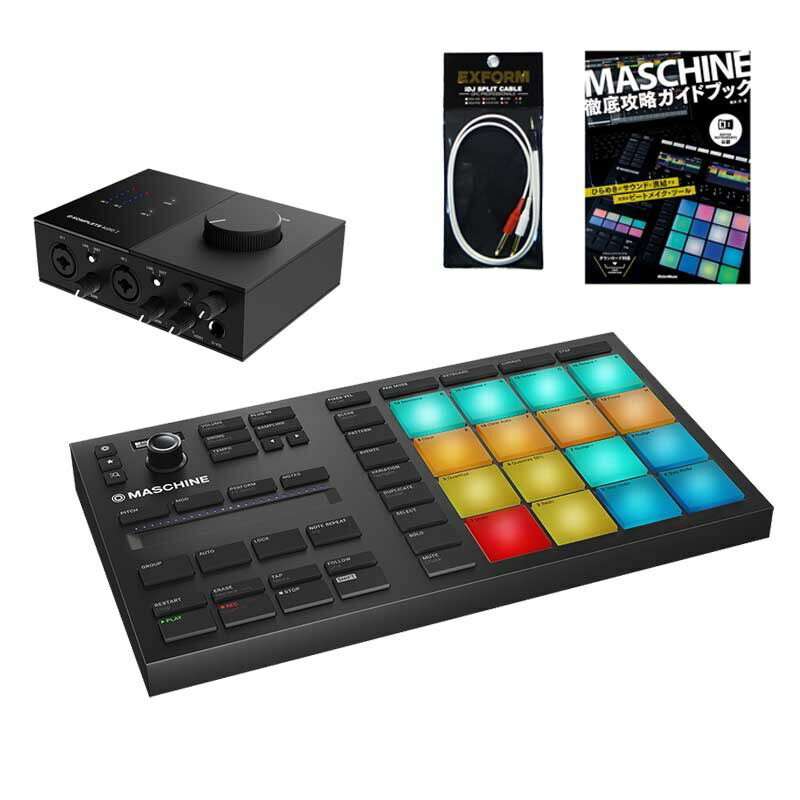  Native Instruments MASCHINE MIKRO MK3 + KOMPLETE AUDIO 2 ȥåSET iZotope Elements Suite° DTM ǥ󥿡ե