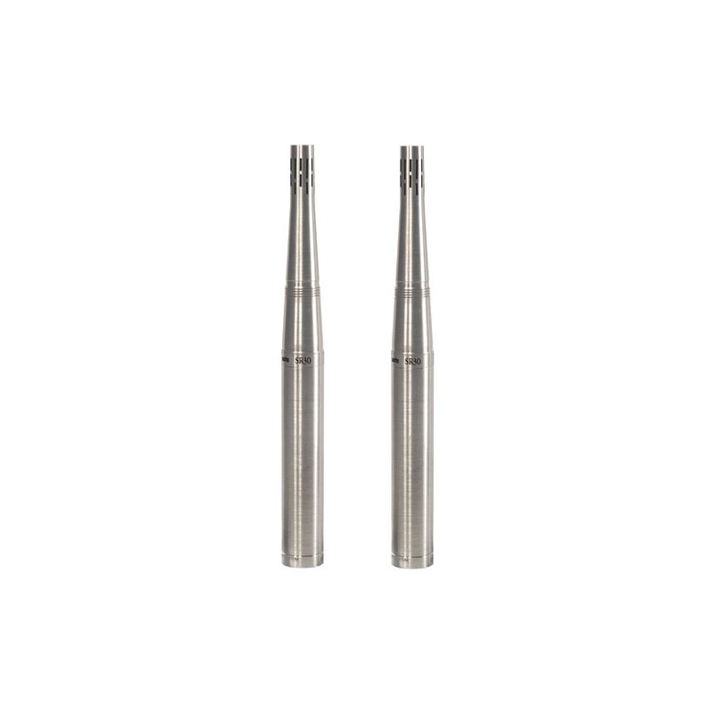 楽器種別：新品EARTHWORKS/新品 商品一覧＞＞レコーディング【195，000円〜365，000円】 商品一覧＞＞マイク/コンデンサーマイク/EARTHWORKS 商品一覧＞＞1998年開店 渋谷発・国内最大級DJ機器専門店です！EARTHWORKS SR30mp 【マッチドペア】 レコーディング マイク商品説明※場合により、お取り寄せにお時間を頂く場合がございます。（3〜4週間）アースワークスの指向性マイクロフォンは、理想的な指向特性をもっています。前面180度方向の周波数特性は、ほぼフラットで、無指向性のマイクロフォンに近い仕上りです。しかも背面の音は見事にカットされるため、 ライヴでの使用ではハウリングマージンを大きく取ることができます。 同時に、他社のマイクロフォンでは拾えないような微弱な信号も明瞭に再現されます。 SRシリーズはコストパフォーマンスに優れ、レコーディング〜ライヴまで優れた性能を発揮するマイクロフォンです。■特長・SR30は、アースワークスの無指向性マイクロフォンの特性をそのまま維持した、驚くべき単一指向性マイクロフォンです。 ・さまざまなアコースティック楽器（サックス、フルート、トランペット、ギター、ピアノ、ドラム等）に理想的です。 ・特定の方向の音だけ強調されることがないので、合唱などの録音にも最適です。 ・広範囲に色付けなく音が拾える為、コンサートの録音やレベルの大きな音のレコーディングにも最適です。 ■仕様・周波数特性： 30Hz〜30kHz　±1.5dB　@15cm ・指向特性： 単一指向性 ・感度： 10mV/Pa（-40dBV/Pa） ・電源： 48V Phantom， 10mA ・最大許容音圧： 145dB SPL ・コネクター： XLR（PIN 2+） ・負荷インピーダンス： 600Ω ・雑音： 22dB SPL equivalent（A weighted） ・寸法（長さ×径）： 212×22mm ・重量： 225gイケベカテゴリ_レコーディング_マイク_コンデンサーマイク_EARTHWORKS_新品 SW_EARTHWORKS_新品 JAN:4533940040455 登録日:2011/12/20 マイク コンデンサーマイク コンデンサマイク レコーディングマイク アースワークス