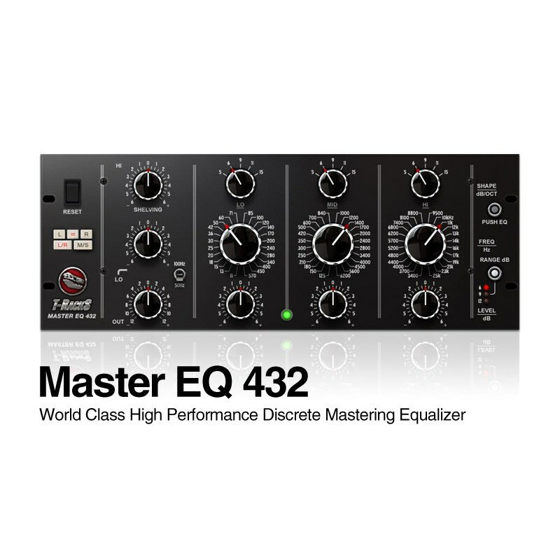 IK Multimedia T-RackS Master EQ 432(IC[ip) ͂p܂B DTM vOC\tg