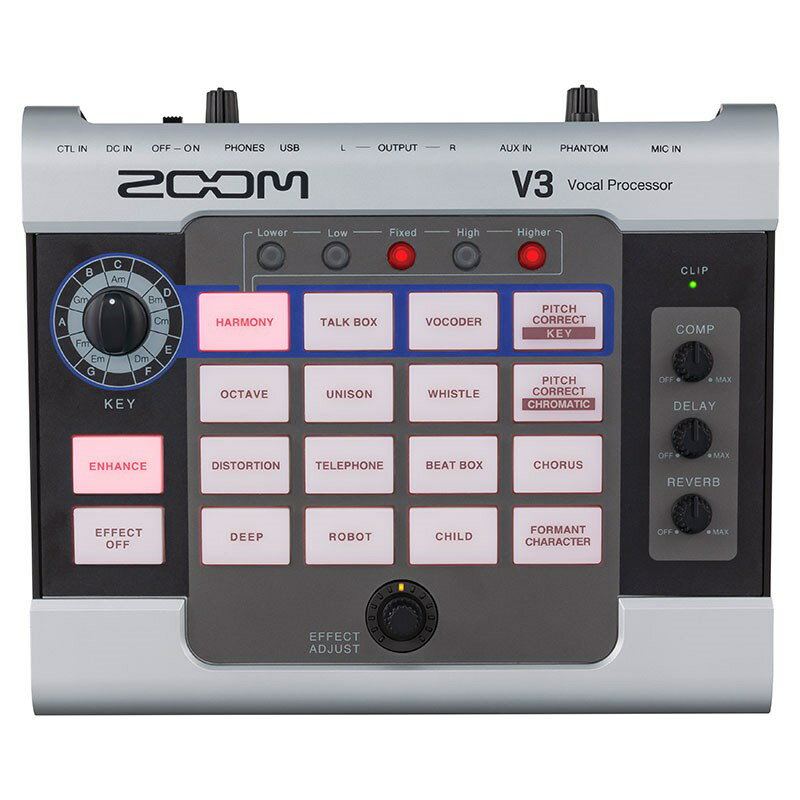 ZOOM Vocal Processor V3 DTM オーディオインターフェイス