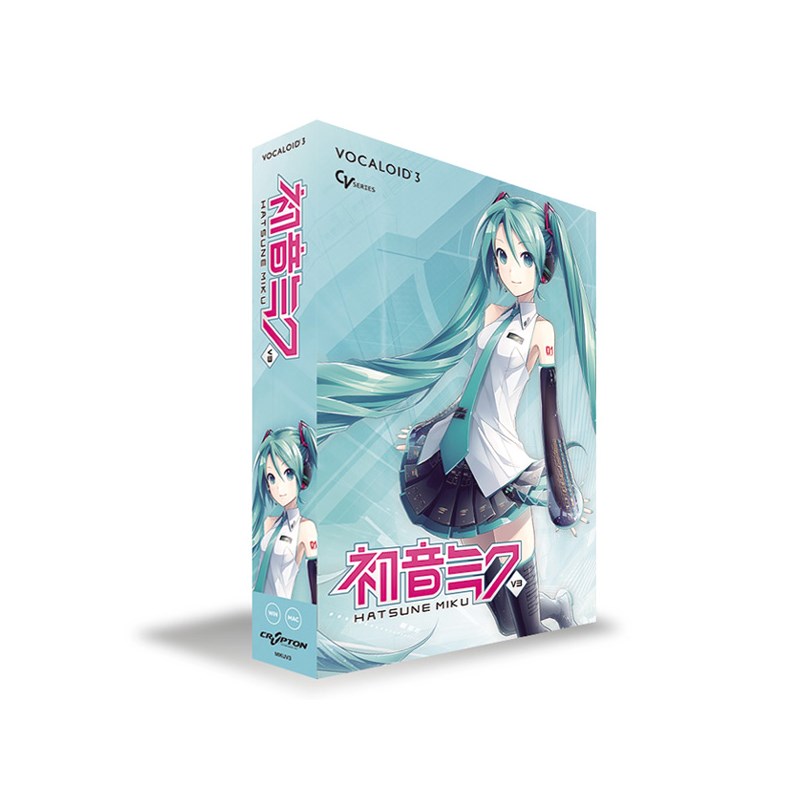 CRYPTON HATSUNE MIKU V3 （初音ミク V3） DTM ソフトウェア音源