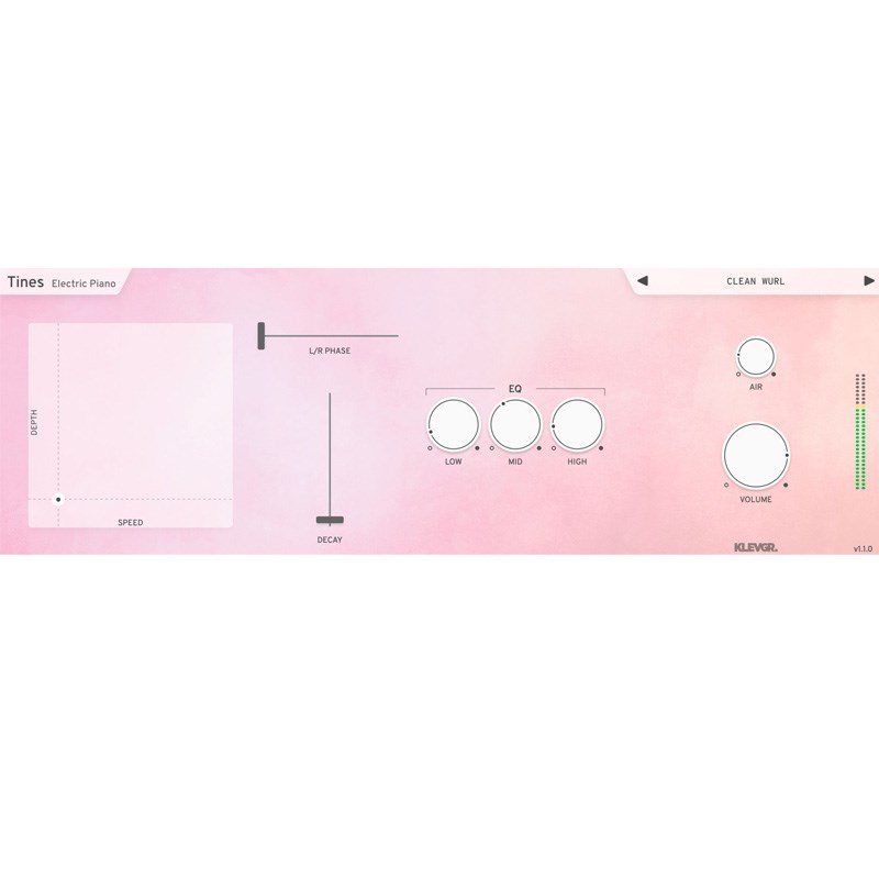 Klevgrand Tines(エレクトリック・ピアノ)【オンライン納品専用】 DTM ソフトウェア音源