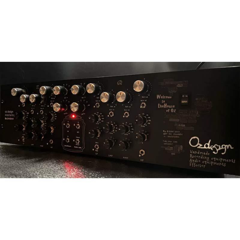 oz design 【受注生産品:2~3週間程度】mastering EQ -Masterpiece- Transless version (オズデザイン)(マスタリングEQ) レコーディング アウトボード