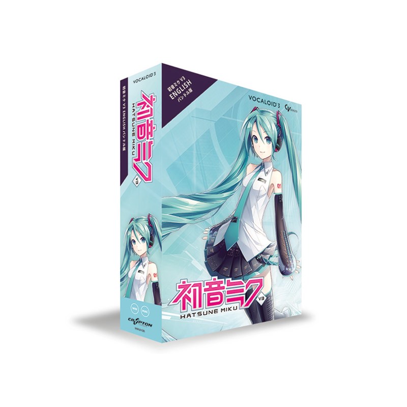 CRYPTON HATSUNE MIKU V3 BUNDLE （初音ミク V3 バンドル） DTM ソフトウェア音源