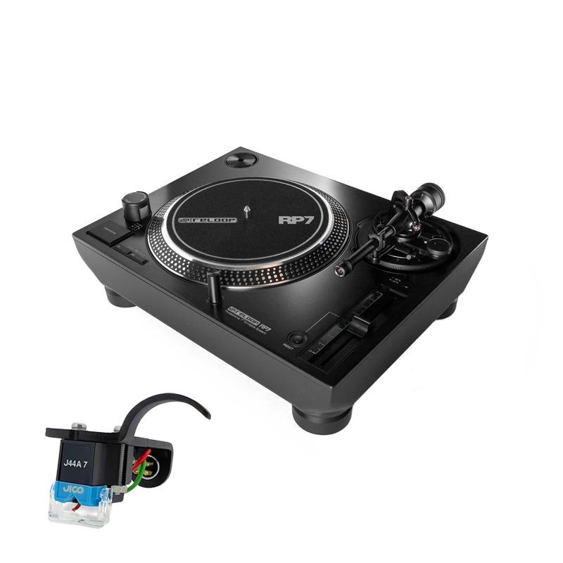 American Audio - 翌日配達 reloop RP-7 + JICO OMNIA J44A 7 DJ IMP SD SET (リループ) DJ機器 ターンテーブル