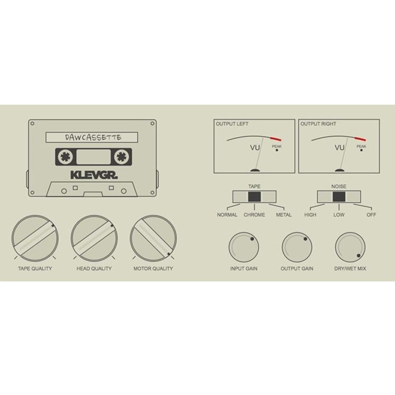 Klevgrand DAW Cassette(e[vEfbLEG~[V)yIC[ipz DTM vOC\tg