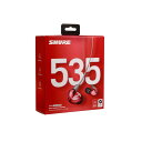 SHURE 【シュア100周年記念プレミアムセール!5/22まで】SE535LTD-A【国内正規品・2年間保証】 レコーディング ヘッドフォン・イヤフォン
