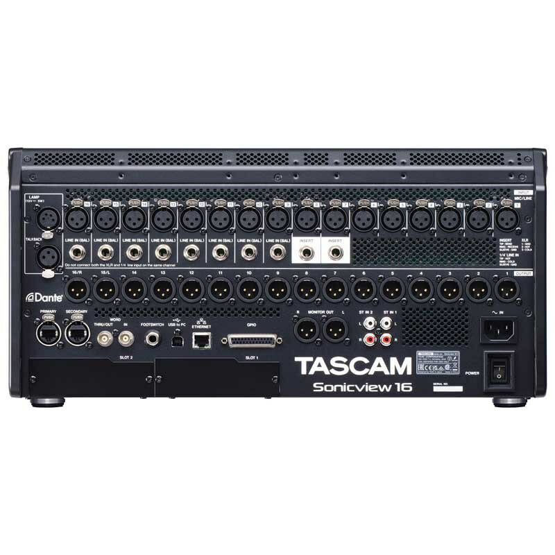 TASCAM Sonicview 24 �ۿ�����饤�ֵ��� �ߥ�����