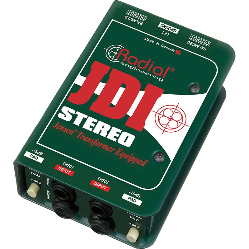 Radial JDI Stereo レコーディング アウトボード