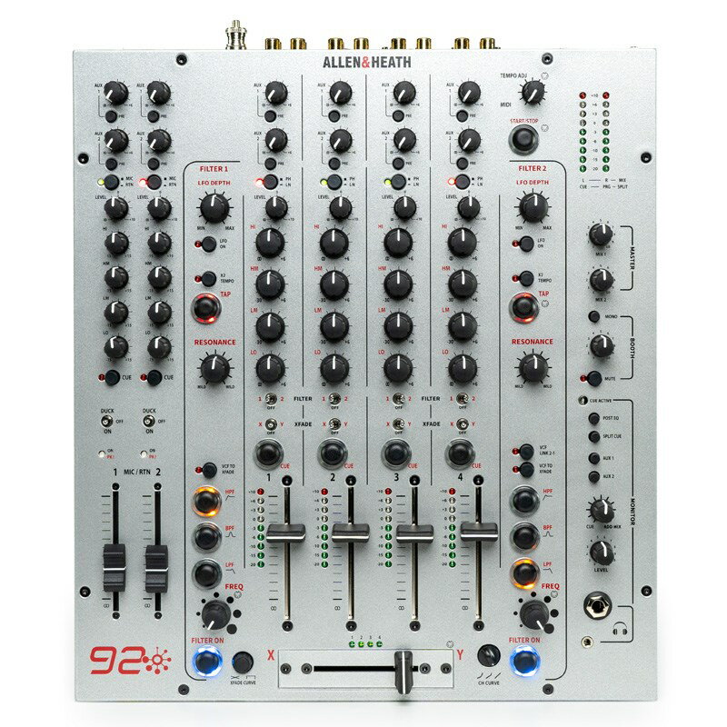 ALLEN&HEATH XONE:92 LIMITED EDITION 【予約商品 / 6月以降順次入荷予定】【アナログDJミキサー】 DJ機器 DJミキサー