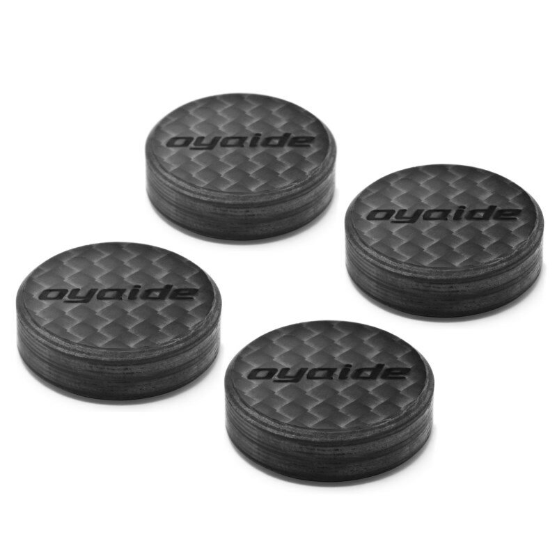 Oyaide INS-CFX 【4個セット】　【ハイモジュラスカーボン製（高弾性CFRP）　振動モード分散型インシュレーター】 レコーディング モニタースピーカー