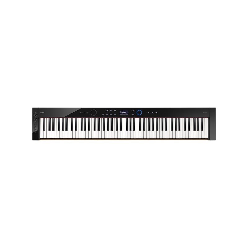 楽器種別：新品CASIO/新品 商品一覧＞＞電子ピアノ・その他鍵盤楽器【115，000円〜225，000円】 商品一覧＞＞電子ピアノ/ポータブルタイプ/CASIO 商品一覧＞＞1998年開店 渋谷発・国内最大級DJ機器専門店です！CASIO カシオ Privia PX-S6000BK (プリヴィア)(沖縄・離島送料別途見積り)(代引き不可)(電子ピアノ) 電子ピアノ・その他鍵盤楽器 電子ピアノ商品説明★好きな場所で音楽を思いのままにPrivia PX-S6000は、直感的な音のコントロールを可能にし、演奏を思いのまま楽しめる一台です。カシオの革新的な音響技術が豊かな音の響きとグランドピアノのような本格的な鍵盤タッチを実現。またデザインは光沢のあるブラックにウォルナット調のコンポジットであなたのライフスタイルと調和。好きな場所で思いのままの演奏スタイルを楽しめます。■主な特徴・それぞれ独立して駆動される4つのフルレンジスピーカー、それを支える木材と樹脂のハイブリッド筐体により実現した新音響技術「スペイシャルサウンドシステム」・設置場所に対応した音響設定を楽しめる「ピアノポジション機能」（Standard、Wall、Center、Tableの4種類から設定可能）・グランドピアノならではの響きを追求した「マルチ・ディメンショナル・モーフィングAiR音源」・多彩な音色の中には、世界的な名曲で使用されているエレクトリックピアノなどの音色を表現したものも多数内蔵・さらに進化した鍵盤機構とデジタル制御技術の融合により、表現力豊かな演奏性を実現した「スマートハイブリッドハンマーアクション鍵盤」・音色にエフェクトをかけられる100種類の多彩なDSPエフェクトを内蔵・Cutoff Freq.、Resonance、 Attack Time/Release Timeなどのパラメータを割り当て、直感的に操作して音色の変化を可能にする2つのノブを搭載・MIC IN 端子（標準フォンジャック（TSフォン））、マイク音量つまみも搭載。マイクエフェクト機能を活用し、歌声にエフェクトをかけながら弾き語りも行える・付属「ワイヤレスMIDI & AUDIOアダプター（WU-BT10）」を使用して、スマートデバイスで再生したBluetoothRオーディオをこだわりの音響システムで聴くことが可能インテリア性の高い光沢のあるブラックとウォールナット調木目素材を融合させたデザイン・カシオ電子楽器専用アプリ「CASIO MUSIC SPACE」を使用することで、音楽の楽しみ方が、もっと広がり、もっと快適に商品詳細■仕様・寸法幅1，340×奥行242×高さ102mm（本体のみ）　幅1，340×奥行449×高さ741mm（別売スタンドCS-90P使用時）・質量14.8kg（本体のみ、電池含まず） 22.1kg（別売スタンドCS-90P使用時、譜面立て/電池含まず)・付属品ワイヤレスMIDI & AUDIOアダプター（WU-BT10）、ACアダプター（AD-E24250LW)、ペダル（SP-3)、譜面立て※付属品に記載以外の周辺機器は別売です。イケベカテゴリ_電子ピアノ・その他鍵盤楽器_電子ピアノ_ポータブルタイプ_CASIO_新品 SW_CASIO_新品 JAN:4971850362678 登録日:2022/09/11 電子ピアノ デジタルピアノ ピアノ カシオ