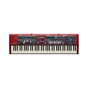 楽器種別：新品シンセサイザー/Nord（CLAVIA） 商品一覧＞＞シンセサイザー【415，000円〜785，000円】 商品一覧＞＞1998年開店 渋谷発・国内最大級DJ機器専門店です！Nord（CLAVIA） Nord Stage 4 Compact※配送事項要ご確認【予約商品・4月頃入荷見込み】 シンセサイザー・電子楽器 ステージピアノ・オルガン商品説明---------------------------------------------------------------------------※配送事項・代金引換は承っておりませんので、予めご了承下さいませ。【沖縄・離島へのご配送について】本商品を沖縄及び離島へ発送の際は、送料別途お見積もりとなります。また、沖縄及び離島へ配送の場合、納期に1週間前後お時間を頂く場合がございます。ご注文前にお問い合わせ下さい。------------------------------------------------------------------------------■Nord Stage 4 Compact73 鍵セミウェイテッドウォーターフォールトリプルセンサー鍵盤（E-to-E）、アフタータッチ対応、LED インジケーター付き物理ドローバー搭載Size : 1066 mm × 104 mm × 322 mm / 10.4 kg■Nord を象徴するフラッグシップモデルは新しい次元へNord を象徴するフラッグシップシリーズの新世代モデルがデビュー。 直感的な新しいパネルデザイン、最高品質のトリプルセサー鍵盤、レイヤーごとに独立したエフェクトセクション。数々の賞を受賞したテクノロジーによって大幅に強化されたNord Stage 4 はキーボードに新たな基準を打ち立てます。■THE NEW EXPERIENCEセクションごとに専用のLED フェーダーを備えるレイヤースタイル採用した新しいパネルデザインにより、サウンドメイクやライブパフォーマンス時に優れた直感的な操作性と柔軟性を提供します。新しいプリセット ライブラリには、即戦力且つインスピレーションあふれるピアノ、オルガンシンセサウンドが豊富に搭載されており、パッチを迅速かつスムーズに作成できます。Layer Scene 機能を使用すると、2 つの異なるサウンド設定をワンタッチでシームレスに切り替えることができます。パワフルに生まれ変わった新しいエフェクトセクションは、本体に装備された多彩なペダルオプションや高品位なトリプルセンサー鍵盤と組み合わせると、さらに効果的です。Nord Stage 4 は、音楽表現を新たなレベルへ引き上げます。■特徴●THE ORGANオルガンセクションには、定評のあるB3 トーンホイール、B3 Bass、クラシックなVox / Farfisa のシミュレーション、2 種のパイプオルガンのモデリングが含まれています。すべてのNord Stage 4 モデルは、最適な操作性と視認性を実現する、LED インジケーター付きの新しい物理ドローバーを備えています。・2つの独立したレイヤー構成・数々の賞に輝いた、B3 とVox / Farfisa モデリング、パイプオルガンモデル・LED インジケーター付き物理ドローバー・強化されたロータリースピーカーDrive 設定・Drawbar Live モード・新しいB3 Bass モード・マイク位置の遠近切り替え機能と新しいDrive 設定を備えたビンテージ「112」モデルのビンテージロータリースピーカーモデリング●THE PIANONord Piano Library からピックアップされた、高品質なグランド 、アップライト 、エレクトリックピアノのコレクションを搭載。Nord 最先端のサンプリング技術によって楽器の微妙なニュアンスとリアルなキャラクターを圧倒的な緻密さで捉え、独自のダイナミックノイズとストリングレゾナンス、新機能のDynamicCompression とUnison が比類なき表現力をもたらします。・2つの独立したレイヤー構成・グランド 、 アップライト 、 エレクトリックピアノの充実のコレクション・Dynamic Compression 機能・Unison 機能・クリエイティブなTimbre 設定・高度なストリングレゾナンス・踏む強さに対しダイナミックに応答するペダルノイズ*Nord Triple Pedal 、 Nord Single Pedal 2 使用時●THE SYNTH3つの独立したレイヤーを備えたシンセセクションは、バーチャルアナログ、 サンプル 、 FM 、 ウェーブテーブルを含む、強力なNord Wave 2 シンセエンジンに基づいています。Nord Sample Library のサンプルコレクションは、ストリングス、ベース、クワイア、ギターなどの広範にわたる音源を収録。カスタマイズ性能に富んだアルペジエイターは新しくポリフォニック、ゲート、パターンモードを備え、さまざまなレパートリーを提供します。・3つの独立したレイヤー構成・Nord Wave 2 シンセエンジン・サンプル用のメモリー容量が前世代の2倍に・Tru-Vibrato、ユニゾン、およびラウンドロビンのサポート・ポリフォニック、ゲート、パターンモードを備え強化されたアルペジエイター・高度なMIDI コントロールのためのExtern モード●THE EFFECTSエフェクトセクションが新しく、パワフルに進化。完結したエフェクトのセットは、それぞれのレイヤーに対し独立して設定可能。幅広いエフェクトには、サイドチェーンコンプレッションのシミュレーションを行うPump エフェクト、およびSpin エフェクトが新たに含まれます。Mod 、Amp 、Delay 、Reverb エフェクトにも、新しくバリエーションが追加されました。・レイヤーごとに独立したエフェクトセクションを設定可能・新規搭載されたPump 、 Spin エフェクト・新規搭載されたFlam 、 Space ディレイ・新規搭載されたSpring 、 Booth 、 Cathedral リバーブ・Mod 、 Amp 、 Delay 、 Reverb エフェクトへの新たなバリエーション■Nord Sound Librariesピアノ、シンセ両セクションの音源は高品質にサンプリングされたNord Sound Libraries の音源と入れ替えが可能。Piano Library は、独自にサンプリングされたグランドピアノ、アップライトピアノ、ビンテージエレクトリックピアノ、デジタルピアノ、ハープシコード、クラビネットのプレミアムライブラリーであり、すべてそのユニークな特徴に合わせて慎重に選択されています。 サンプルライブラリには、ストリングス、ブラス、ギター、アコーディオン、シンセ、クワイアなど、幅広いジャンルの高品質なサンプリング サウンドが用意されています。Nord の最先端のサンプリング技術は、楽器の並外れたニュアンスと真の特徴を捉えます。商品詳細■仕様●全般・マスターボリューム・木製ピッチベンド「ピッチスティック」・モジュレーションホイール・512 プログラム（ 8 プログラム × 8 ページ × 8バンク）・プリセットライブラリー( オルガン、ピアノに2 ページ × 64、 シンセに8 ページ × 64)・8 ライブプログラム・独立した2 つのレイヤーセッティング・3 種類のモーフィングソース: モジュレーションホイール、コントロールペダル、 アフタータッチ・出力ルーティング設定（ステレオ/ モノラル対応）・±6 半音のトランスポーズ・マニュアル、外部MIDI、タップテンポでのコントロールを備えたマスタークロック・内部クロックおよび外部MIDI クロックへの同期・USB-MIDI・最大3 つのスプリットポイント(4 つのキーボードゾーン)、有効ポイントのLED 表示機能・3 種類のスプリットポイント幅 ( クロスフェード) : Lrg、Sml、Off●接続端子・4 オーディオアウトプット ー 1/4″TS ジャック ( ユーザーアサイン可能)・ステレオヘッドフォンアウト ー 1/4″TRS ジャック・1 ステレオモニターインプット ー 3.5 mm Mini-TRS ジャック・サステインペダル ー 1/4″TRS ジャック　[ 対応: Nord Sustain Pedal 2 ( 連続センサー)、Nord Triple Pedal 1、 スイッチペダル]・Triple Pedal ー 5 ピン DIN コネクター [ 対応 : Nord Triple Pedal 2]・Rotor Pedal ー 1/4″ジャック [ 対応 : モーメンタリーペダル、スイッチペダル]・Organ Swell Pedal ー 1/4″TRS ステレオジャック・Control Pedal ー 1/4″TRS ジャック・Foot Switch ー 1/4″TRS ジャック [ 対応 : デュアルスイッチ、 シングルスイッチ ]・MIDI In / Out ー 5 pin DIN コネクター・USB - TypeT-B コネクター [USB-MIDI、ソフトウェアアップデート、サウンド転送]・電源入力●付属品・日本語ユーザーマニュアル・電源コード(2 芯変換アダプター付き)・USB コード(A-to-B)・Nord Single Pedal 1 (88、73 のみ)イケベカテゴリ_キーボード_シンセサイザー_Nord（CLAVIA）_新品 JAN:0834035001653 登録日:2023/10/18 シンセサイザー シンセ Synth ノード クラビア クラヴィア