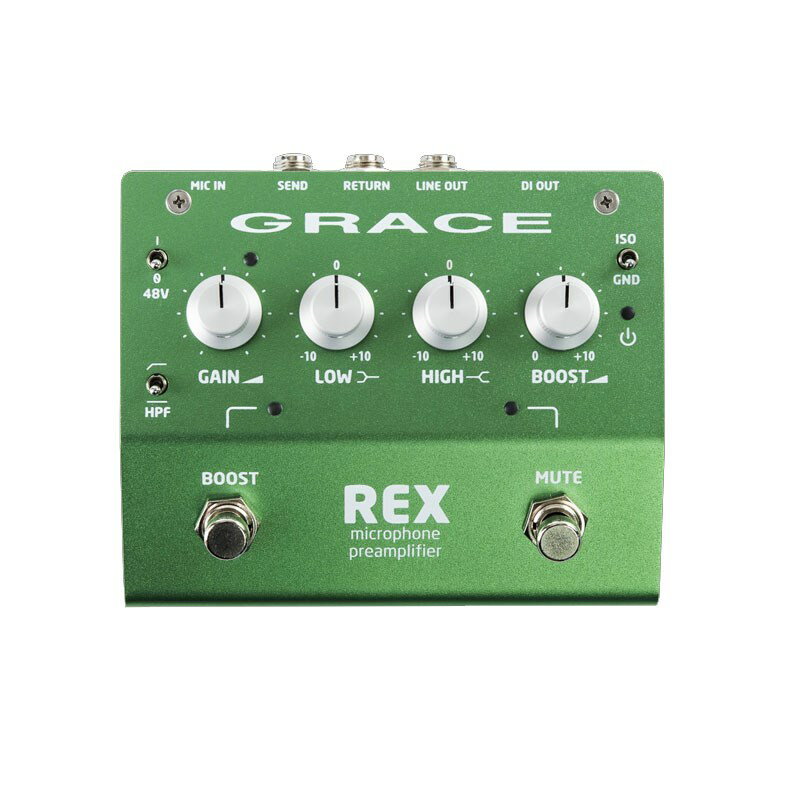 GRACE design REX(マイクプリアンプペダル) レコーディング アウトボード