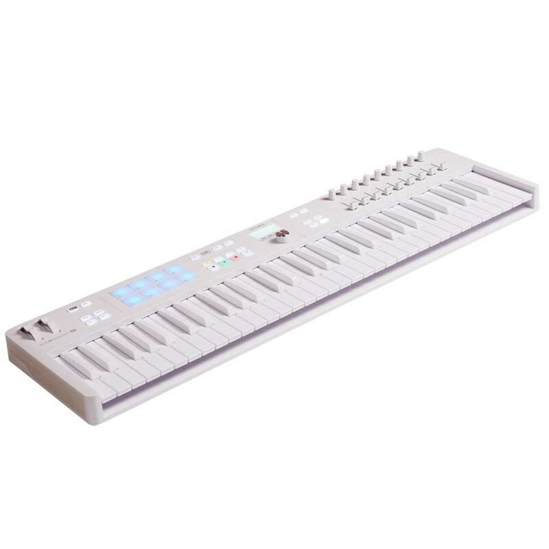 あす楽 Arturia KeyLab Essential 61 MK3 Alpine White DTM MIDI関連機器