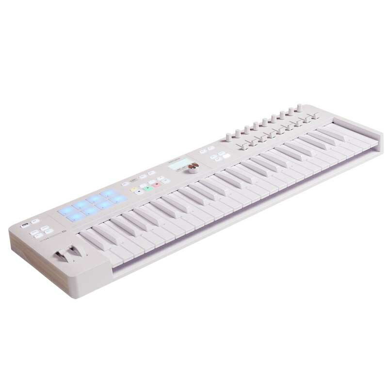 あす楽 Arturia KeyLab Essential 49 MK3 Alpine White DTM MIDI関連機器