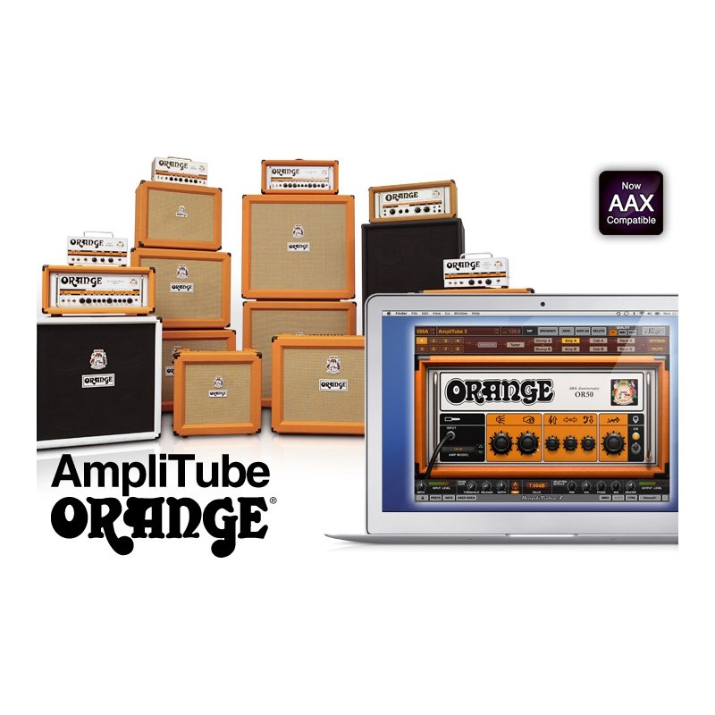 IK Multimedia AmpliTube Orange(IC[ip) ͂p܂B DTM vOC\tg