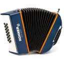 Hohner XSアコーディオン ボタンキー Dark Blue 【超小型・軽量アコーディオン！】 電子ピアノ・その他鍵盤楽器 アコ…