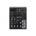 YAMAHA AG06MK2 B【数量限定特価・メーカー再生B級アウトレット】(ヤマハ)(USBミキサー)(配信用インターフェース) 配信機器・ライブ機器 配信...