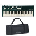 HAMMOND 【予約商品・6月20日発売予定】【限定色】M-solo BRG【ブリティッシュレーシング グリーン】(49鍵盤・ハモンドドローバーオルガン)+専...