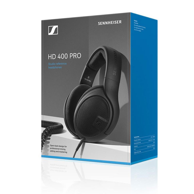 SENNHEISER HD 400 PRO モニターヘッドホン レコーディング ヘッドフォン・イヤフォン