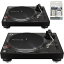 あす楽 Pioneer DJ PLX-500-K TWIN SET 【ご購入特典:NAGAOKA製レコードクリーニングキットプレゼント】【 Miniature Collection プレゼント！】 DJ機器 ターンテーブル