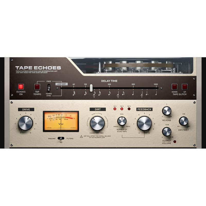 Softube Tape Echoes(ソフチューブ)(プラグインソフト)(オンライン納品) DTM プラグインソフト