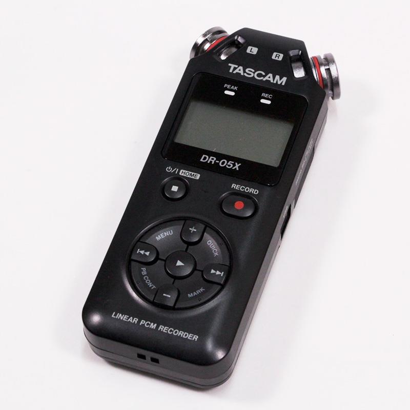 Digital Recording Tools - TASCAM USED 中古 DR-05X (タスカム)(ステレオオーディオレコーダー)(ハンディレコーダー)(オーディオインターフェイス) レコーディング レコーダー・プレイヤー