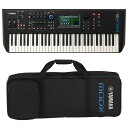 YAMAHA MODX6+ & SC-MODX6(純正リュック型ソフトケースセット)※配送事項要ご確認 シンセサイザー・電子楽器 シンセサイザー
