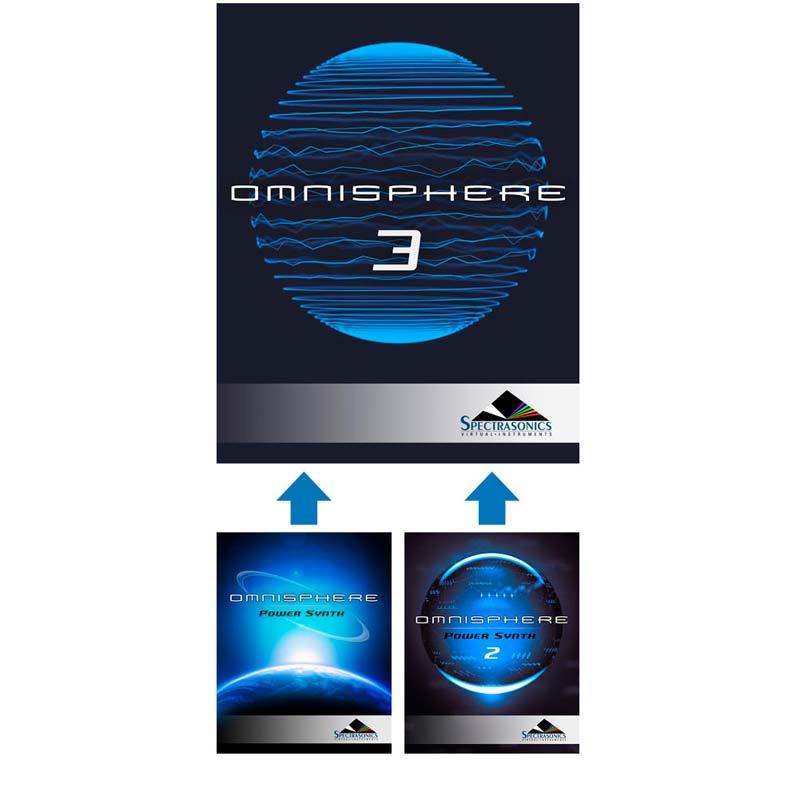翌日配達 SPECTRASONICS Omnisphere 3 Upgrade (オムニスフィア)(スペクトラソニックス)(ソフトシンセサイザー) DTM ソフトウェア音源