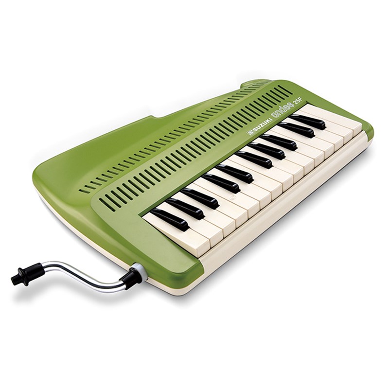 SUZUKI andes 25F 鍵盤リコーダー【グリーン】 電子ピアノ・その他鍵盤楽器 鍵盤ハーモニカ