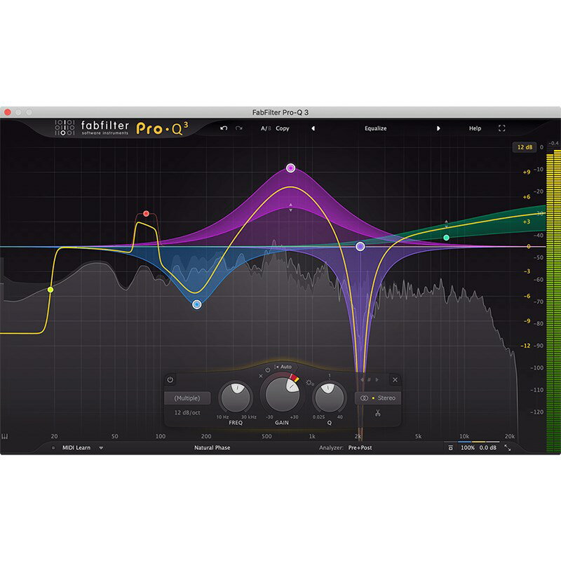 FabFilter Pro-Q3(IC[ip) ͂p܂B DTM vOC\tg