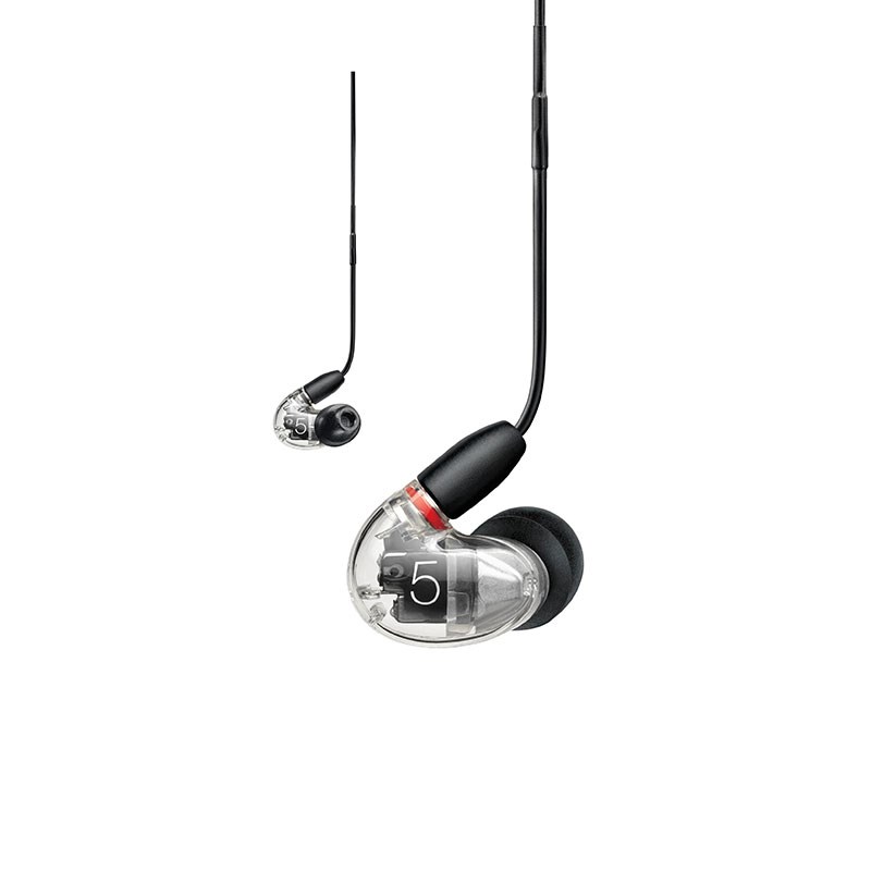 SHURE AONIC5(SE53BACL+UNI-A)(クリア)(国内正規品・2年間保証) レコーディング ヘッドフォン・イヤフォン