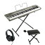 KORG Liano METALILC SILVER (L1SP MSILVER)汎用ヘッドフォン＋X型イスセット(代引不可)(沖縄・離島送料別途見積) 電子ピアノ・その他鍵盤楽器 電子ピアノ