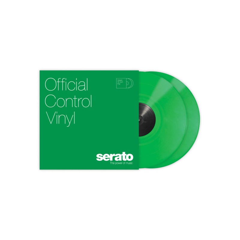 serato 12 Serato Control Vinyl [Green] 2枚組 セラート コントロール バイナル SCV-PS-GRN-2 (12インチサイズ) DJ…