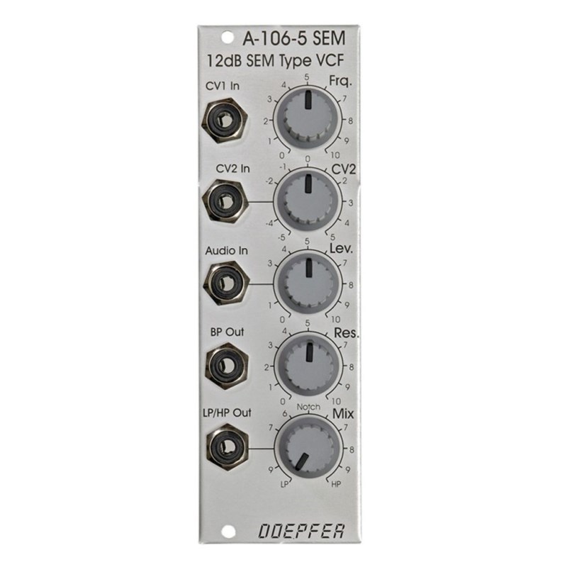 DOEPFER A-106-5 SEM Type VCF / 12dB Multimode Filter シンセサイザー・電子楽器 シンセサイザー