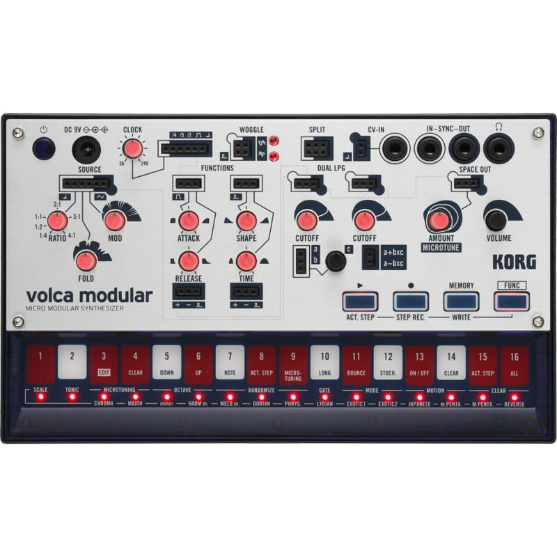 KORG volca modular(MICRO MODULAR SYNTHESISER) シンセサイザー・電子楽器 シンセサイザー