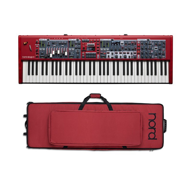 Nord（CLAVIA） Nord stage4 73+SOFT CASE STAGE / PIANO 73 (with Wheel)【専用ソフトケースセット】※..