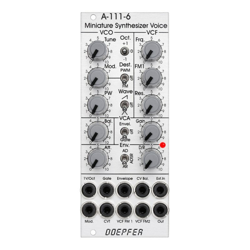 DOEPFER A-111-6 Mini Synthesizer Voice シンセサイザー・電子楽器 シンセサイザー