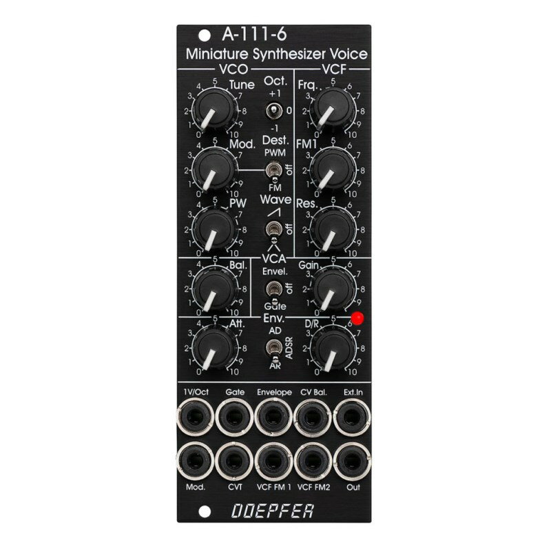 DOEPFER A-111-6V Mini Synthesizer Voice シンセサイザー・電子楽器 シンセサイザー