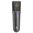 楽器種別：新品コンデンサーマイク／真空管／リボン/Neumann 商品一覧＞＞コンデンサーマイク／真空管／リボン【305，000円〜575，000円】 商品一覧＞＞1998年開店 渋谷発・国内最大級DJ機器専門店です！NEUMANN U87Ai mt(マットブラック)(国内正規品3年保証) レコーディング マイク商品説明★ワールド・リファレンス・マイクロフォン。マットブラックカラーが登場。■製品の特長・世界で最も有名なスタジオマイク・クラシックなサウンド、すぐに認識できるが汎用性が高い・バランスのとれた周波数特性・三極パターン： オムニ、カーディオイド、8の字型・ローカットとパッドの切り替えが可能・非常に低い自己雑音最も信頼のおけるレコーディング・マイクロフォンとして世界中のスタジオで使用されているコンデンサー・マイクロフォンです。質感溢れる丁寧な仕上がり、精密に造られたデュアル・ラージ・ダイアフラム、そして永きに渡りエンジニア達から愛され続けてきたナチュラル＆スムースな「あの」サウンド。素材の存在感を表情豊かに聞き手に伝えます。3指向性切替装備で、ボーカル／楽器／集音と用途を問わずに遺憾なくそのサウンド・パフォーマンスを発揮します。質感溢れる丁寧な仕上がり、精密に造られたデュアル・ラージ・ダイアフラム、3指向性切替装備で、ボーカル／楽器／集音と用途を問わずに遺憾なくそのサウンド・パフォーマンスを発揮します。技術的に言えば、U 87 Aiは何十年も変わらない伝統的なデザインです。U 87 Aiは、その前身である1960年代初頭の伝説的なU 67と同じデュアル・ダイアフラム・コンデンサー・カプセル・デザインを採用しています。ヘッドアンプも真空管駆動の前身と同じ設計原理に基づいていますが、U 87 Aiは信号経路を最小限に抑えた独自のFET回路とトランス・バランス出力により、最大のシグナル・インテグリティと高いコモン・モード除去率を実現しています。その結果、他に類を見ない明瞭度を持つスタジオ・マイクが誕生しました。その自然なサウンドと独特の中音域の存在感は、U 87 Aiを究極のボーカル・マイクにしており、歌手やエンジニアから絶賛されているだけでなく、ボイスオーバーやダビング、オーディオブックなどのスピーチ・アプリケーションにも最適な選択です。3つの指向性パターンのそれぞれでバランスのとれたレスポンスを実現しているため、U 87 Aiは、アコースティック・ギターからドラムのオーバーヘッドまで、あらゆる用途に対応できる汎用性の高いマイクでもあります。しっかりとした低音のレスポンスと優れた中音域のディテールにより、ベースやギターのキャビネットの前でよく見られます。クラシック音楽のレコーディングでは、チェロなどのソリストのスポット・マイクとしてよく使用されています。U 87 Aiのステレオ・ペアは、ポップスやジャズからクラシックまで、ほぼすべてのジャンルのピアノ・レコーディングに多くのエンジニアに選ばれています。・付属：専用木製ケース※サスペンションは別売となります。(U87Ai用サスペンション　EA87)イケベカテゴリ_レコーディング＆PA機器_コンデンサーマイク／真空管／リボン_Neumann_新品 JAN:4006087070239 登録日:2018/03/14 マイク コンデンサーマイク コンデンサマイク レコーディングマイク ノイマン のいまん