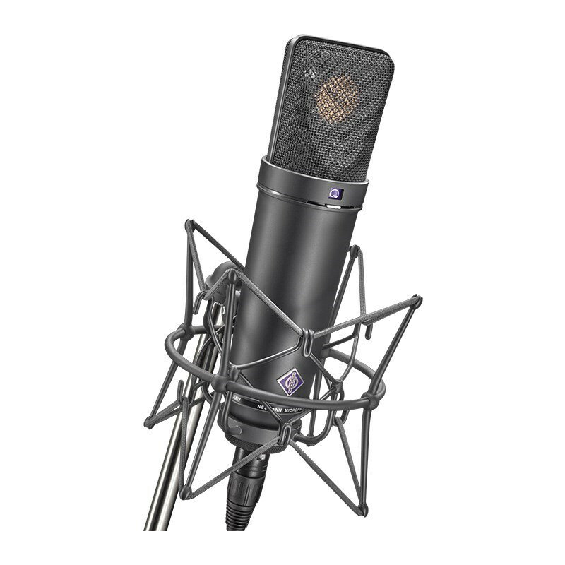 NEUMANN U87Ai mt Studio Set(マットブラック) (専用サスペンション・専用ケースセット)(国内正規品・3年保証) レコーディング マイク