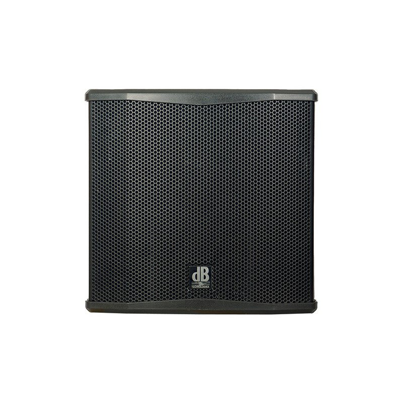 楽器種別：新品db Technologies/新品 商品一覧＞＞配信機器・ライブ機器【105，000円〜205，000円】 商品一覧＞＞PAスピーカー/パワードスピーカー/db Technologies 商品一覧＞＞1998年開店 渋谷発・国内最大級DJ機器専門店です！db Technologies SUB 15H 配信機器・ライブ機器 PAスピーカー商品説明※お取り寄せ商品。納期は別途ご連絡いたします。★プロフェッショナルアクティブスピーカーシリーズのために開発された、小中規模会場に最適なアクティブサブウーハーdBTechnologies SUB Hシリーズは、Digipro G3アンプを搭載した小中規模空間に最適なアクティブサブウーハーです。ハーフ・ホーン・ロード方式を採用することでコンパクトなサイズにも関わらず大きな音圧を達成しました。ファンレス高効率アンプモジュールを採用することで、コンパクトで軽量な筐体ながらも大きな出力を実現。筐体には、PVCコーティングされた軽量な積層材（バーチ材）とポリプロピレン製のパーツで構成された自社開発によるハイブリッド・エンクロージャー・テクノロジー（HET）を採用しています。デジタル・プリアンプ部にはDSPを搭載し、クロスオーバー周波数、周波数特性、リミッター、フェーズ切替などの調整が可能です。●主な特長・エネルギー効率が高いファンレスアンプモジュールを採用・アンプ内部の温度をモニターし音量を制限するなど、オーバーヒートを回避する保護回路を搭載・最新のDSP技術を投入したDigipro G3アンプを搭載・デジタル・プリアンプ部にはDSPを搭載し、クロスオーバー周波数、周波数特性、リミッター、フェーズ切替などをコントロール■仕様◎スピーカータイプ：アクティブサブウーハー◎アンプユニット：Digipro G3◎アンプ形式：Class D◎出力：700W◎周波数特性：40〜120 Hz（-6dB）/35〜150 Hz（-10dB）◎クロスオーバー周波数：90Hz / 120Hz（切替式、24dB/oct）◎最大SPL：133dB◎使用ユニット：15（3ボイスコイル） x 1◎入力感度：最大0dBu◎入力インピーダンス：20 kΩ（バランス）、 10 kΩ（アンバランス）◎電源：電圧自動切替式スイッチング電源（AC 100-120 V、220 -240 V）◎消費電力：4A（AC 100-120 V時）/ 2A（AC 220-240 V時）◎突入電流：17.9A◎筐体形状／外装色：直方体／黒◎最大外形（W x H x D）：524 x 511 x 695 mm◎質量：31.5kg◎ポール用穴径：M20（アルミ）◎ハンドル：左右2カ所イケベカテゴリ_配信機器・ライブ機器_PAスピーカー_パワードスピーカー_db Technologies_新品 SW_db Technologies_新品 JAN:4907034126767 登録日:2017/06/09 PAスピーカー サウンドシステム